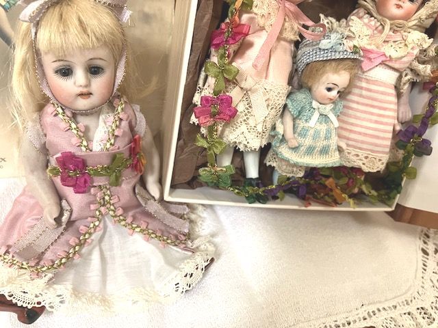 ジャーマンアンティーク ケストナー130の女の子 H13cm